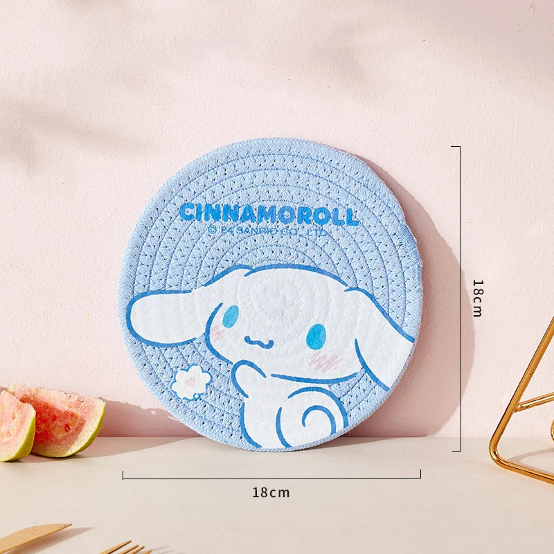 Cartoon Placemat & Coaster Set