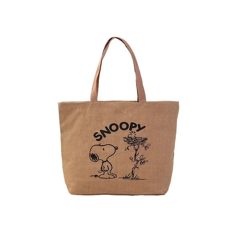 Snoopy Canvas Tote Bag