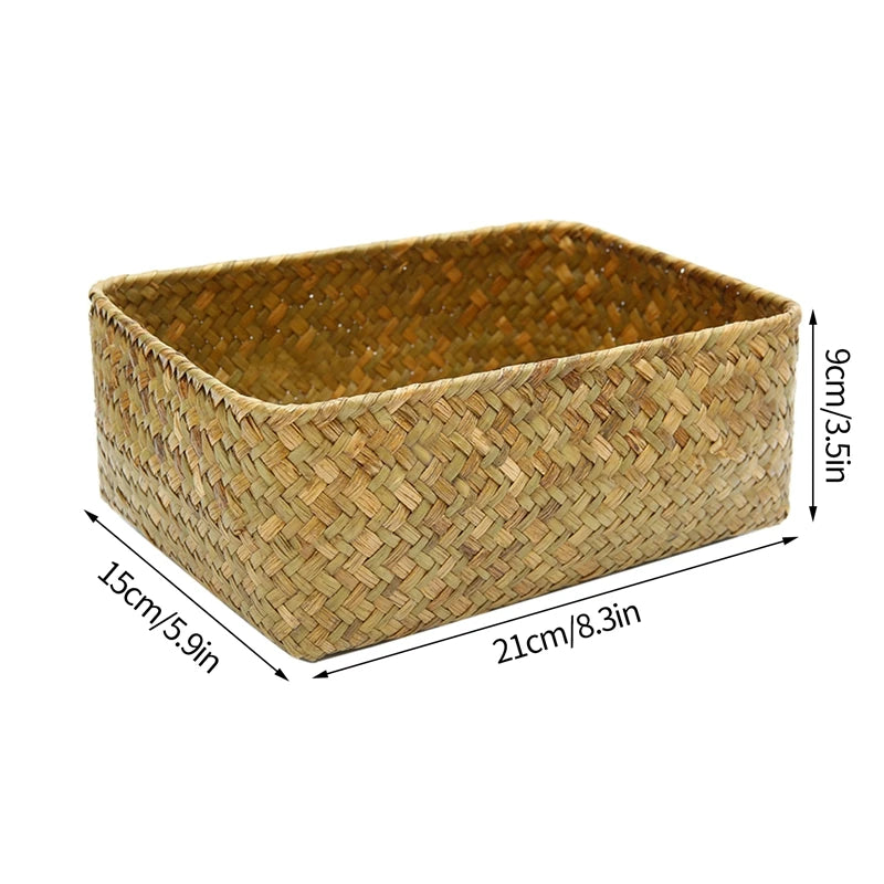 Multi-Purpose Wicker Storage Basket