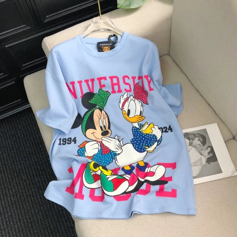 Trendy Cartoon Tee