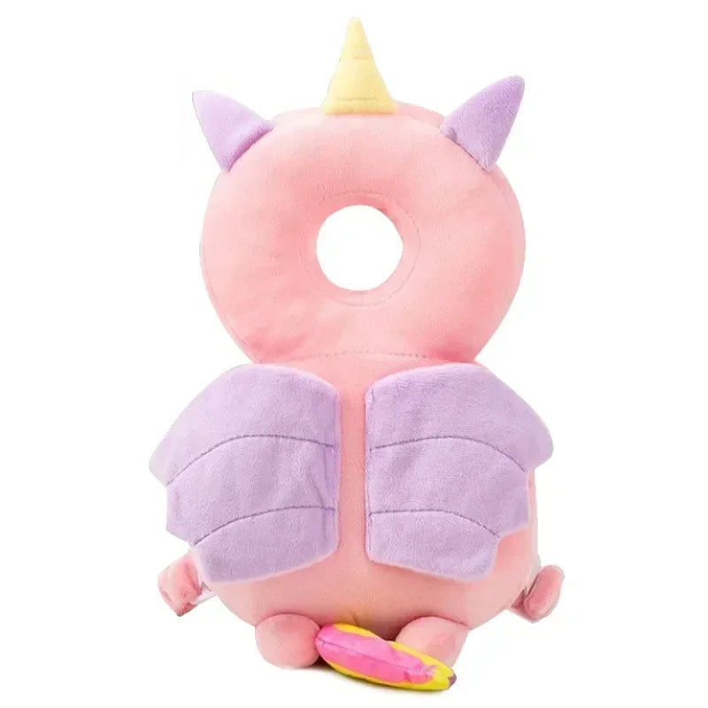 Baby Head Protector Pillow – Cartoon Angel Wings Safety Cushion