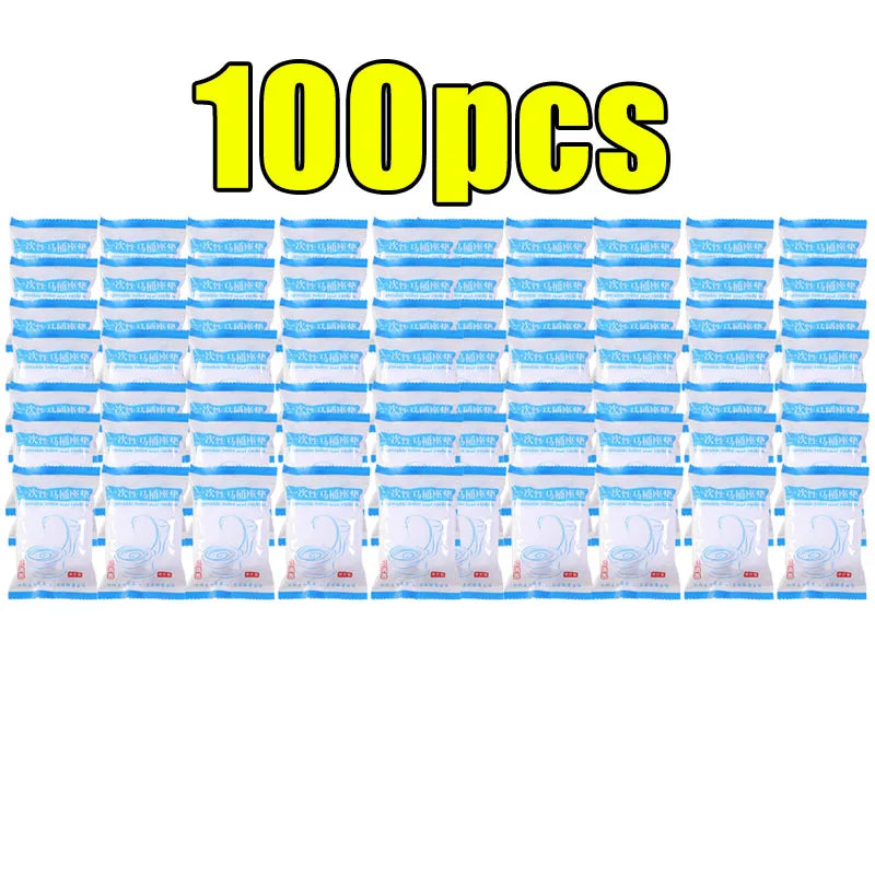 Disposable Toilet Seat Covers – Hygienic Travel & Public Restroom Protection