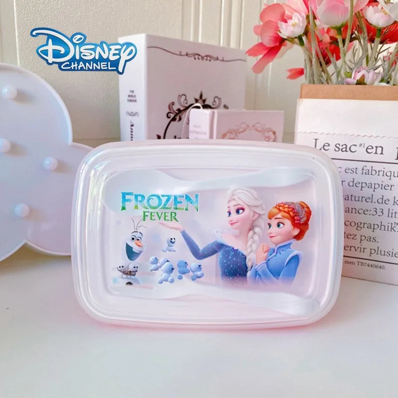 Disney Lunch Box – Cartoon Portable Food Box for Kids