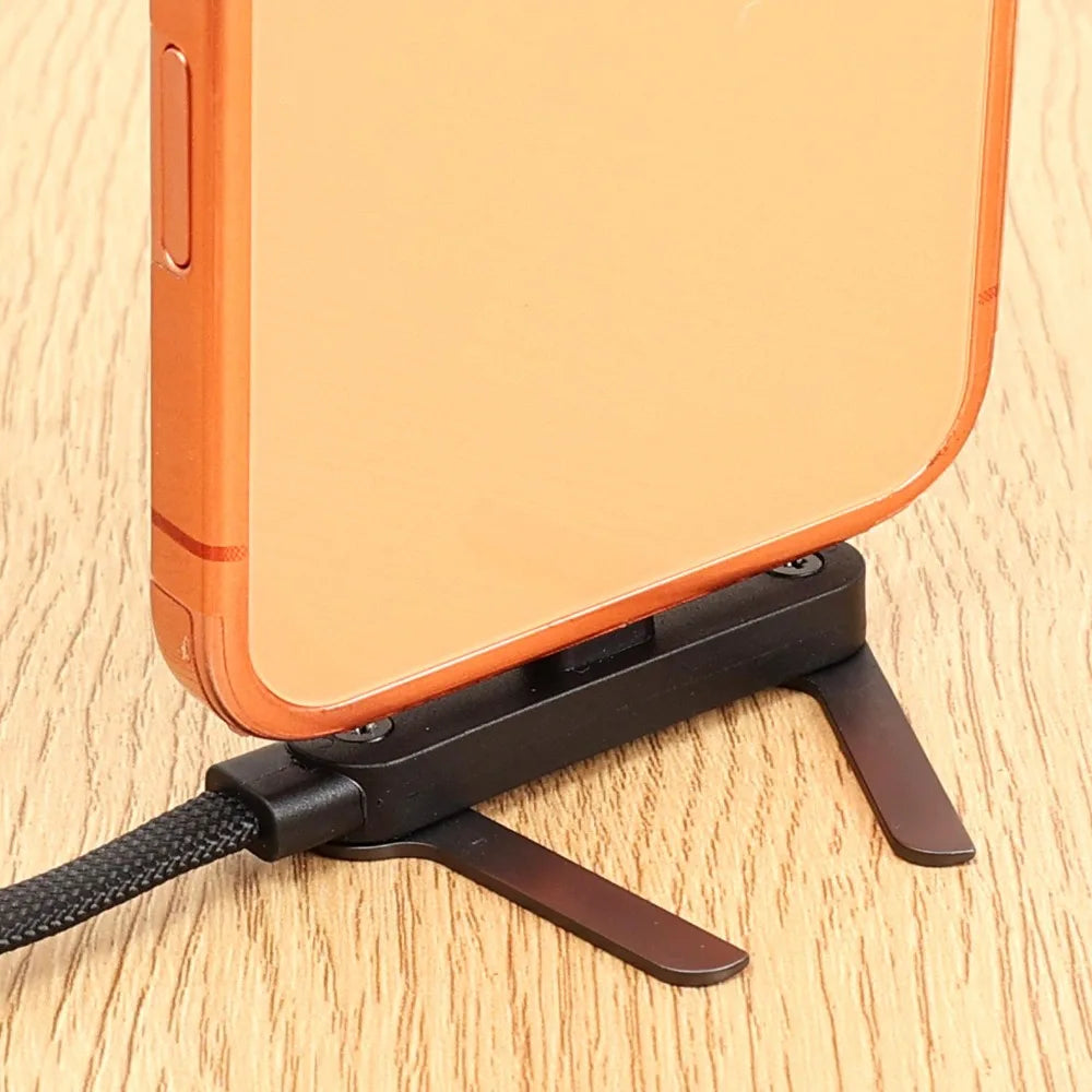 Type-C to Type-C Charging Cable with Phone Stand