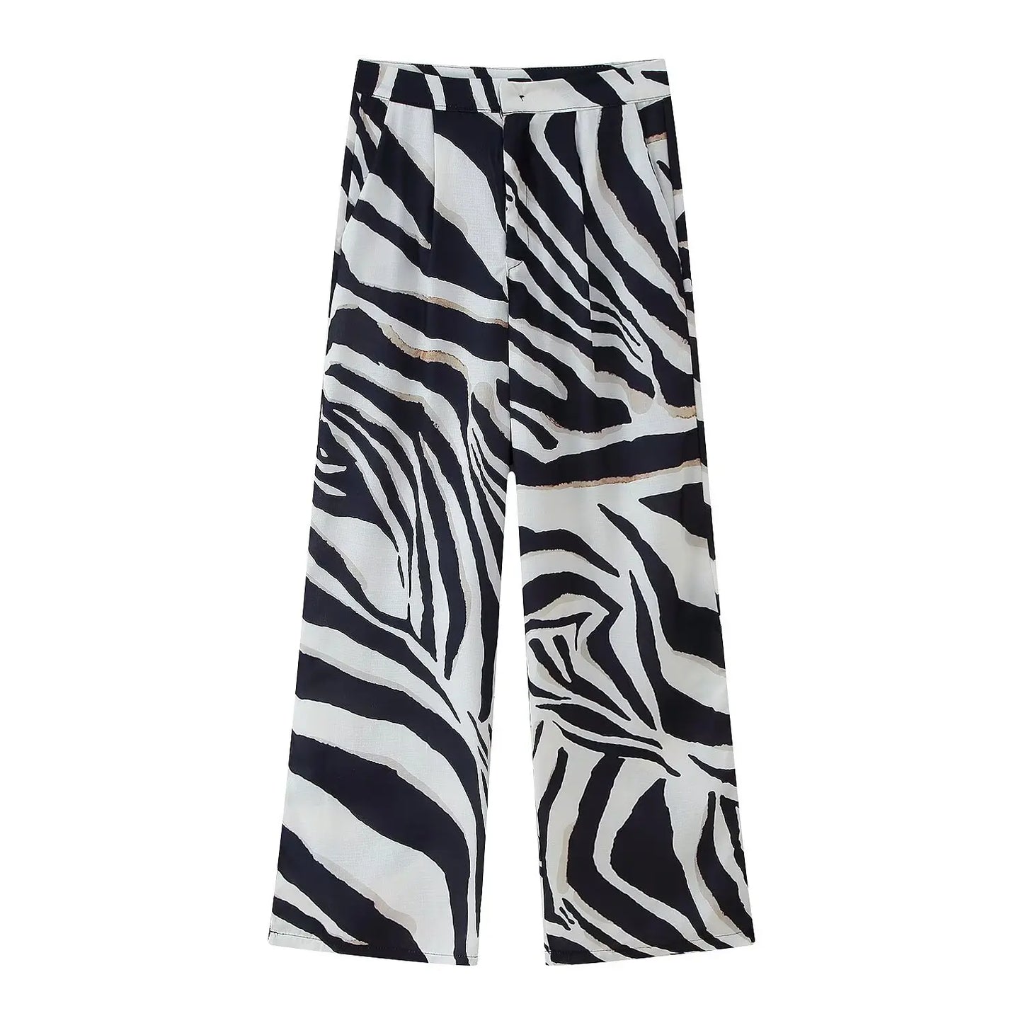 Zebra Print Two-Piece Set