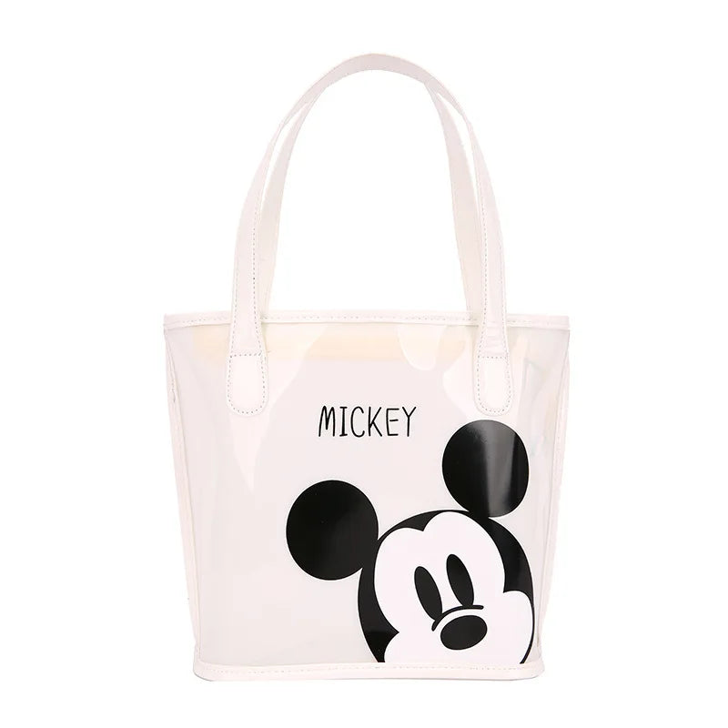 Mickey Mouse Transparent Tote Bag – Stylish & Trendy Design