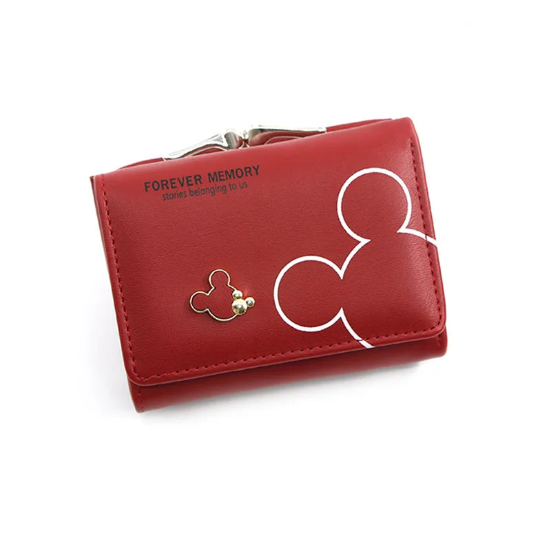Mickey Mini Wallet – Stylish Women’s PU Leather Coin & Card Purse