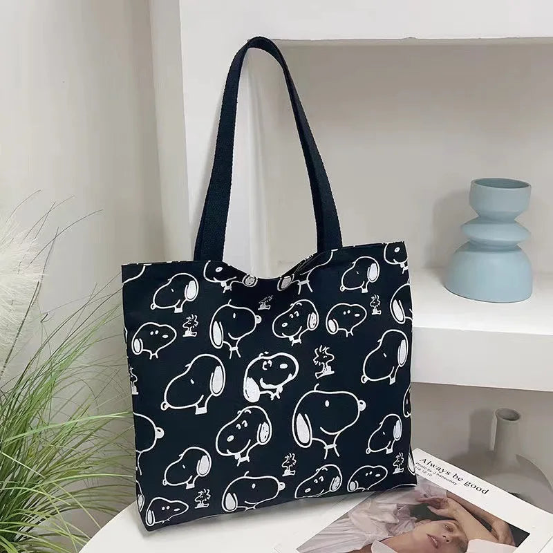 Snoopy Harajuku Canvas Tote