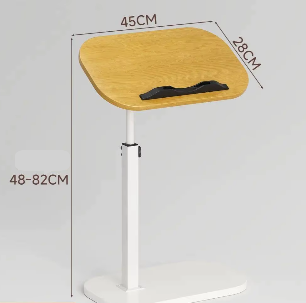 Adjustable Multi-Purpose Side Table – Bed & Sofa Overbed Table