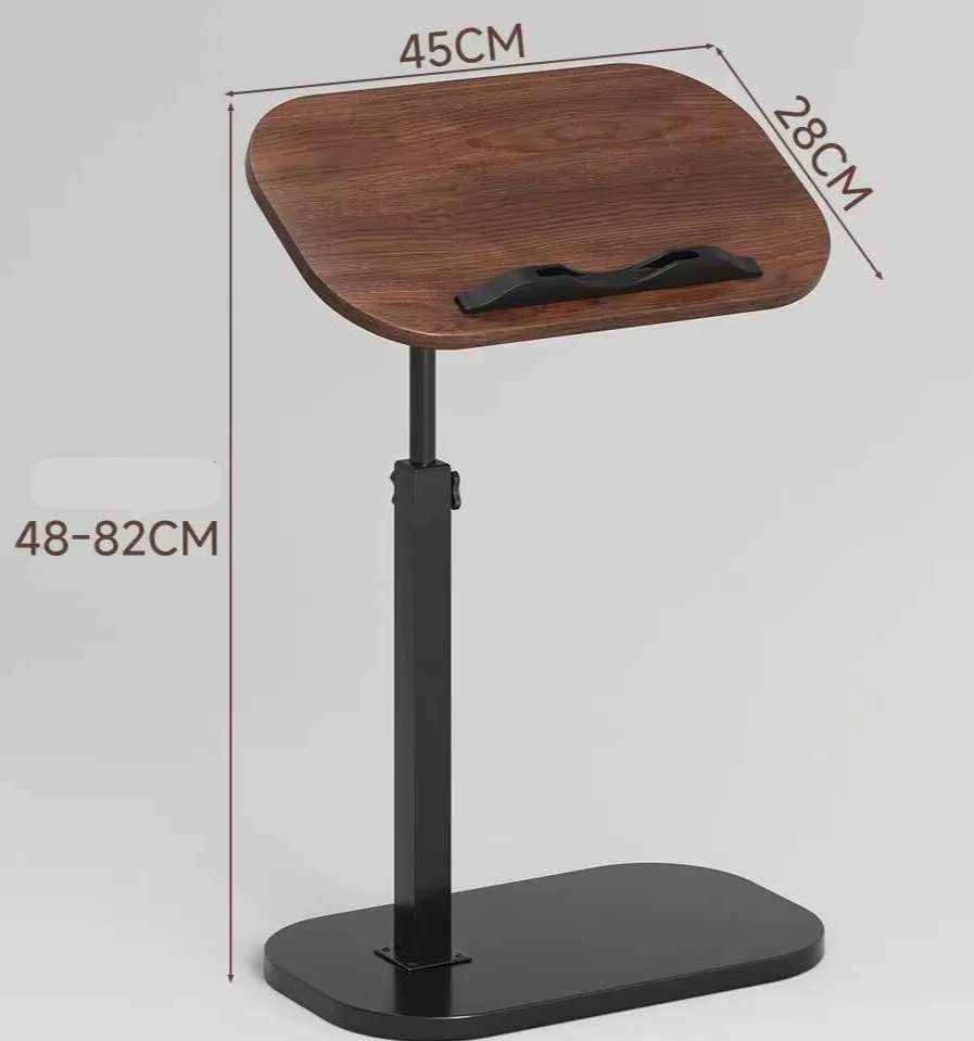 Adjustable Multi-Purpose Side Table – Bed & Sofa Overbed Table