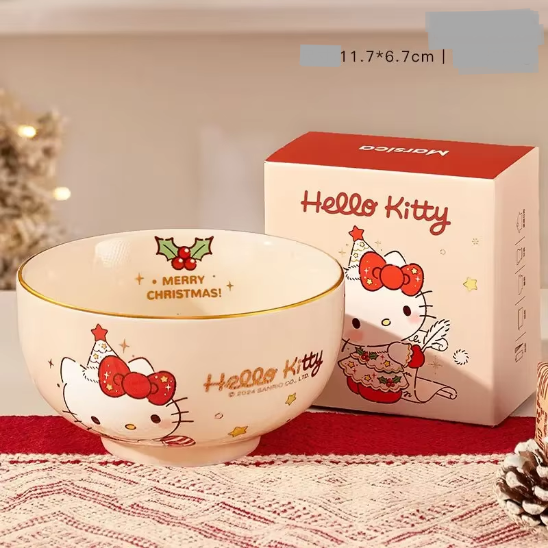Hello Kitty Christmas Dinner Set