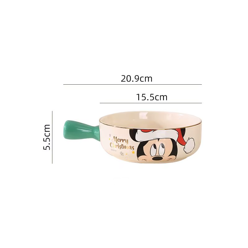 Mickey Christmas Ceramic Dinnerware