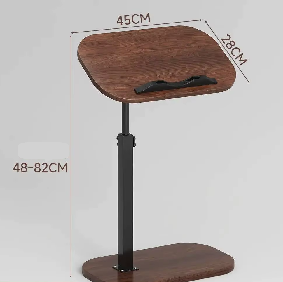 Adjustable Multi-Purpose Side Table – Bed & Sofa Overbed Table