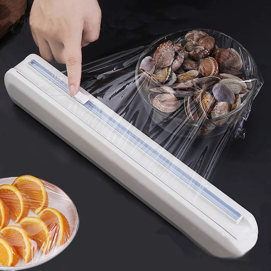 Plastic Wrap Dispenser with Cutter