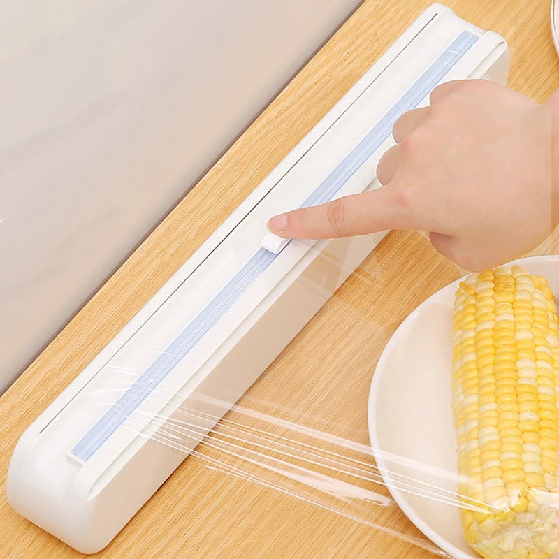 Plastic Wrap Dispenser with Cutter