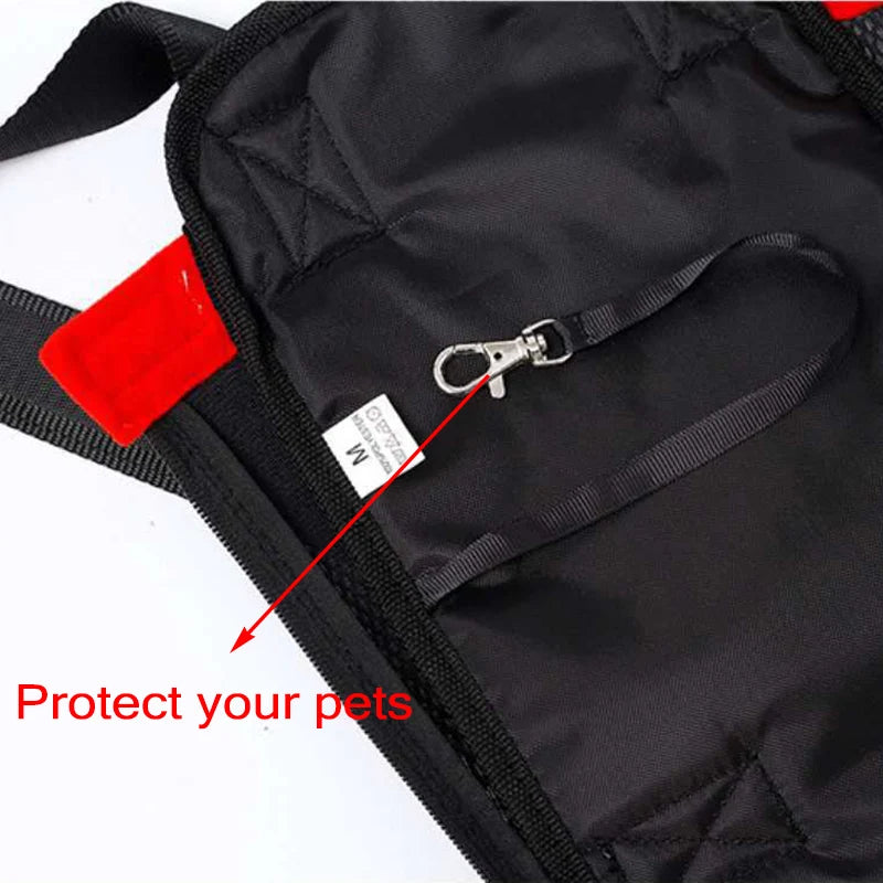 Denim Pet Carrier Backpack – Stylish & Comfortable Travel for Pets