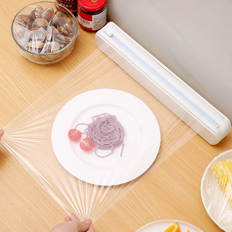 Plastic Wrap Dispenser with Cutter