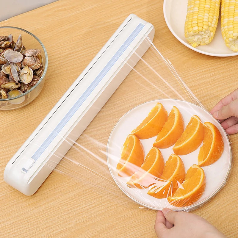 Plastic Wrap Dispenser with Cutter