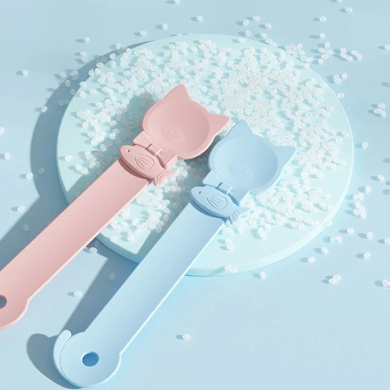 Cat Tail Shaped Pet Feeding Spoon