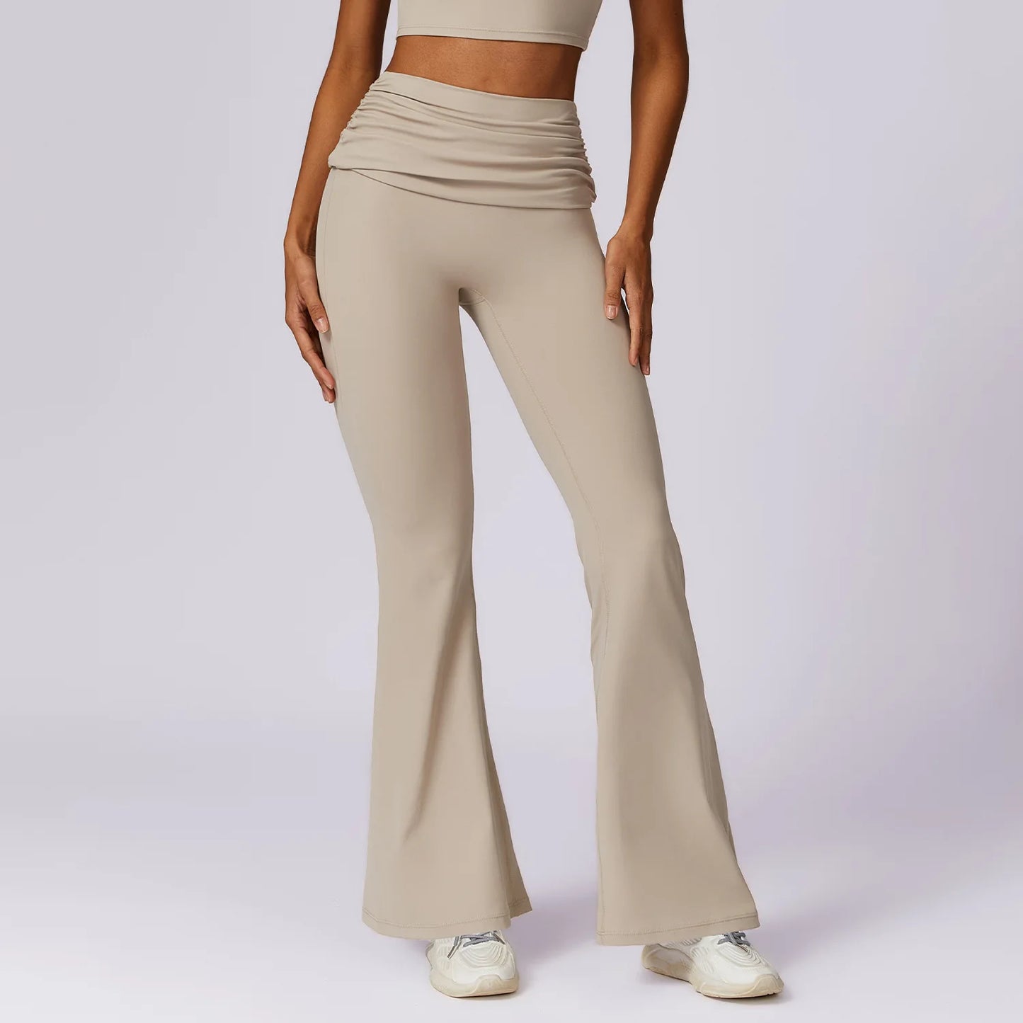 High-Waist Flared Yoga & Dance Pants for Women