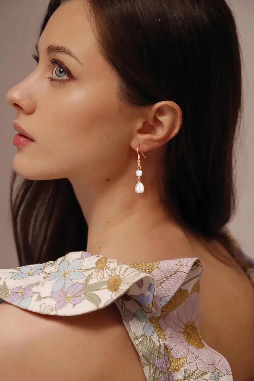 Elegant Pearl Drop Earrings