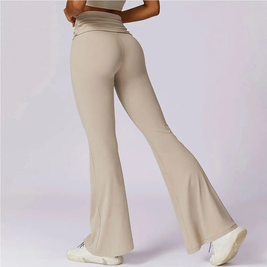High-Waist Flared Yoga & Dance Pants for Women