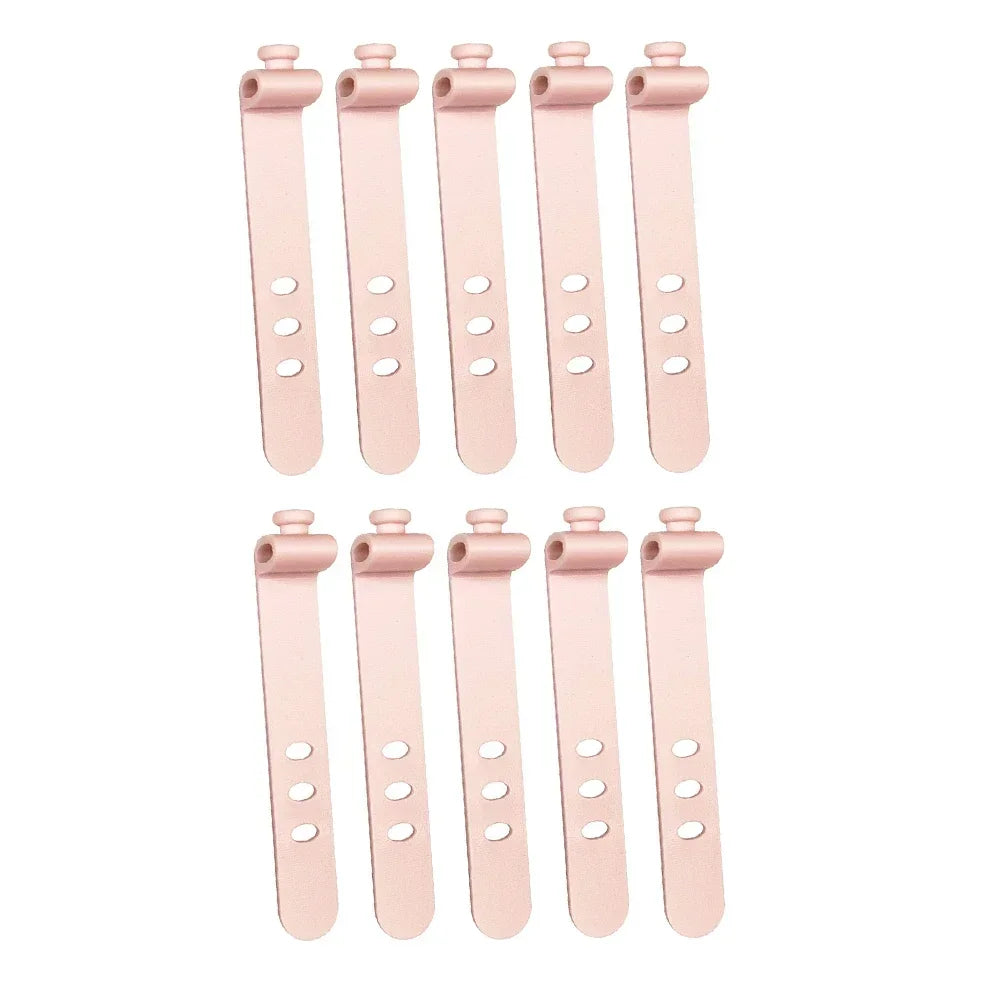 Silicone Cable Organizer Clips (Multi-Pack)