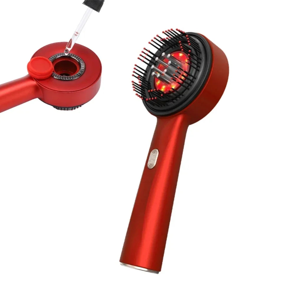 Infrared Scalp Massage Comb – Hair Growth Stimulator & Oil Applicator