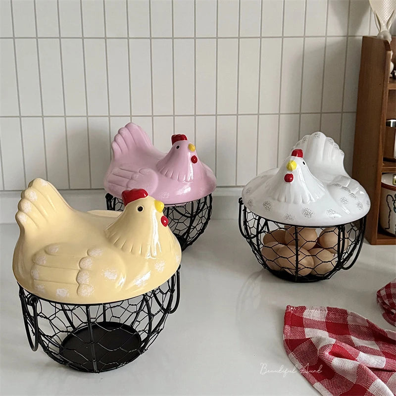 Chicken Egg Storage Basket
