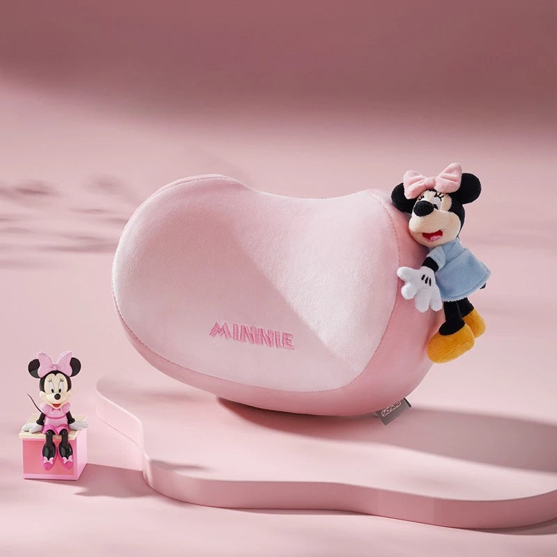 Cartoon Car Headrest Pillow – Cute Mickey & Minnie Neck Support
