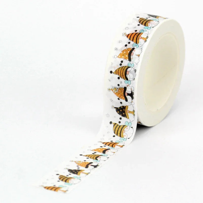 Cute Cartoon Washi Tape – Decorative Adhesive Roll (10M)
