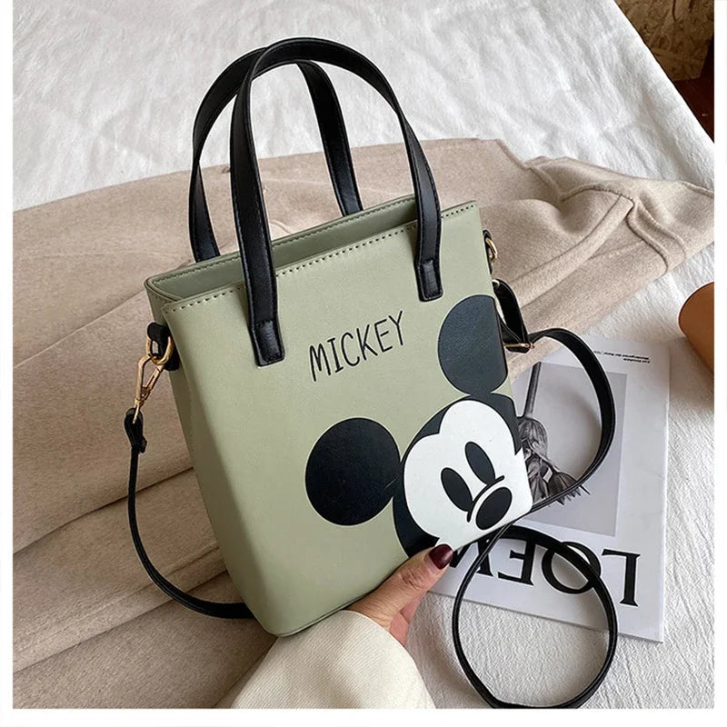 Mickey Mouse Cartoon Handbag – Stylish Shoulder & Crossbody Tote Bag