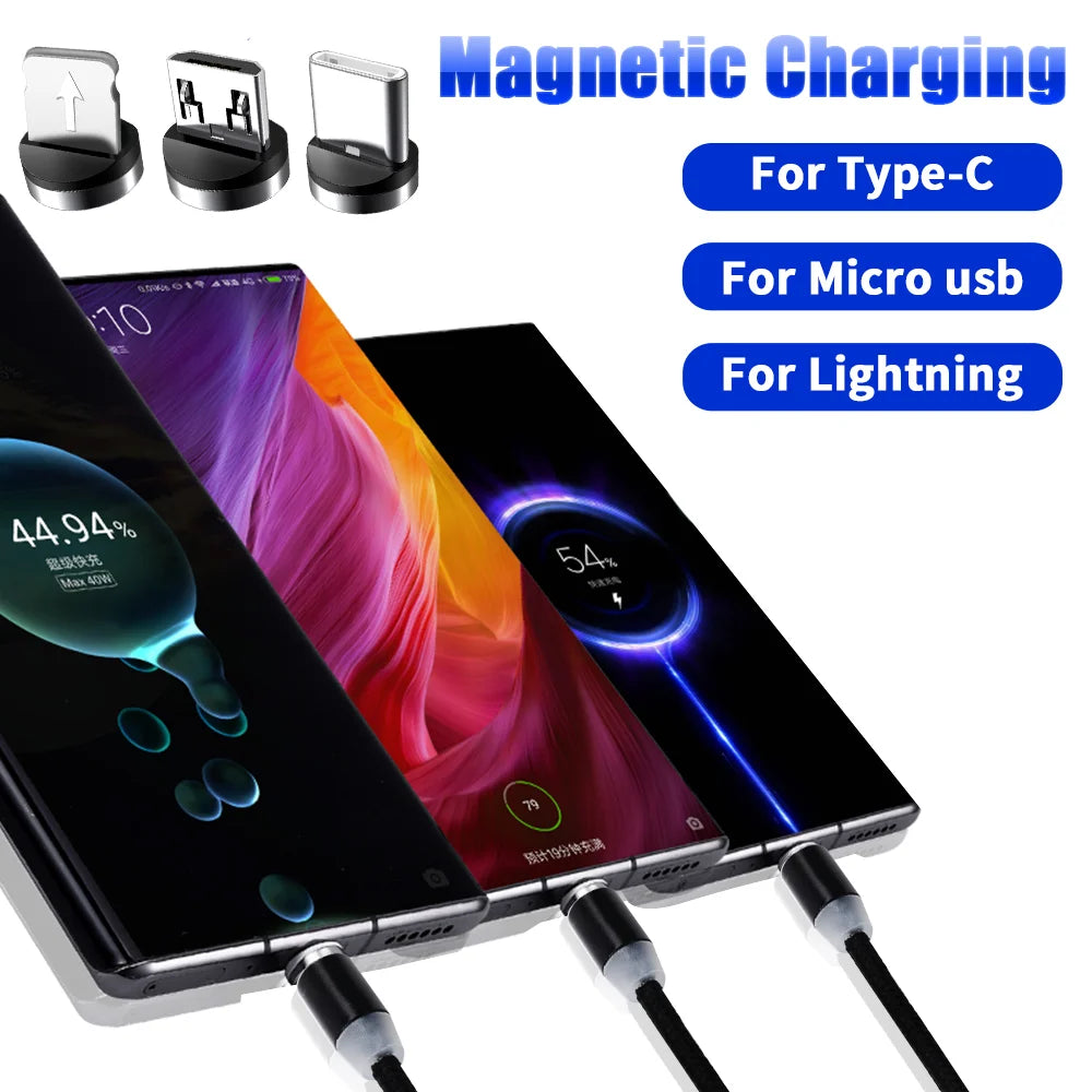 3A Magnetic Fast Charging Cable