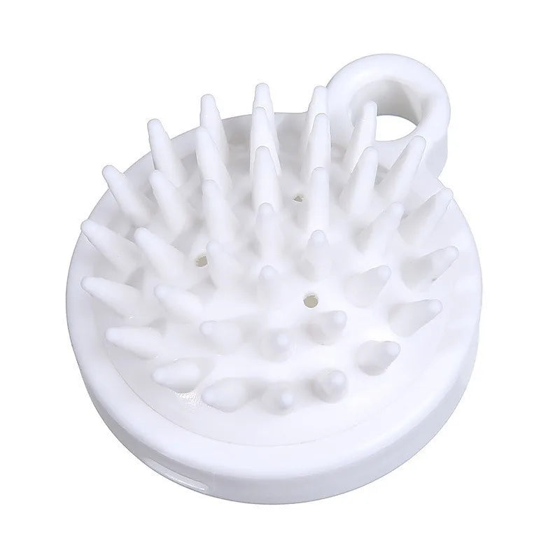 Silicone Scalp Massager Shampoo Brush – Hair Washing & Head Scrubber Tool