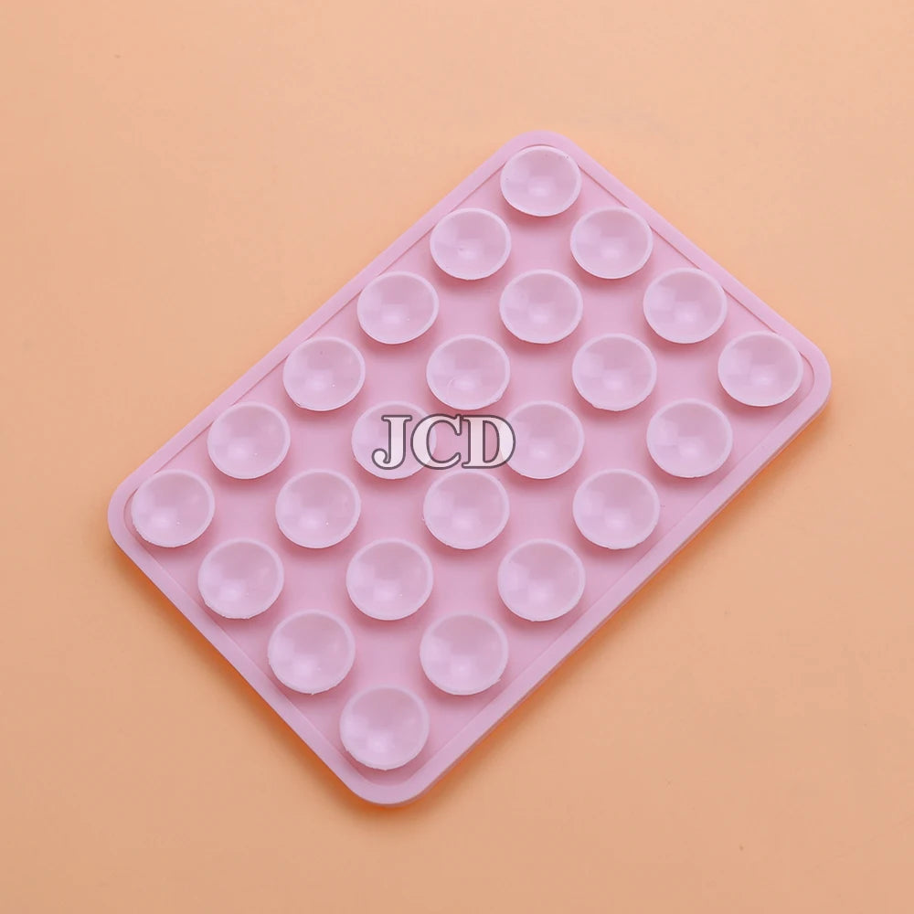 Double-Sided Silicone Phone Grip Pad – Universal Anti-Slip Suction Holder