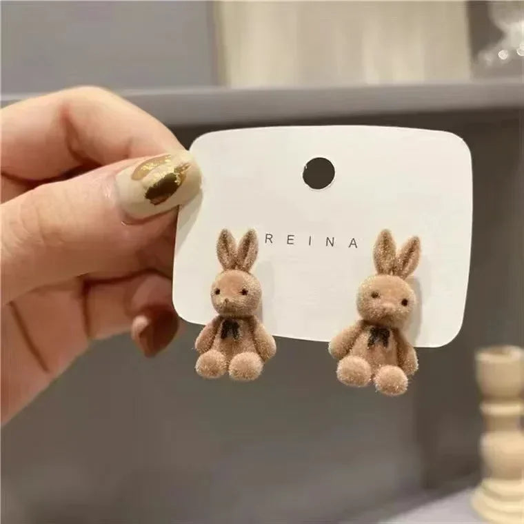 Cute Bear Earrings – Soft & Playful Charm