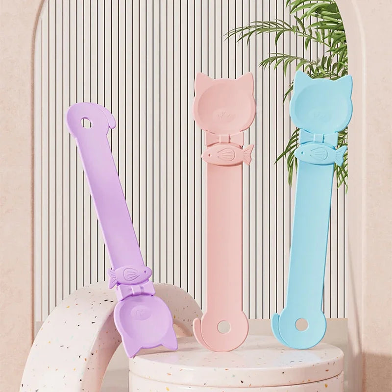 Cat Tail Shaped Pet Feeding Spoon