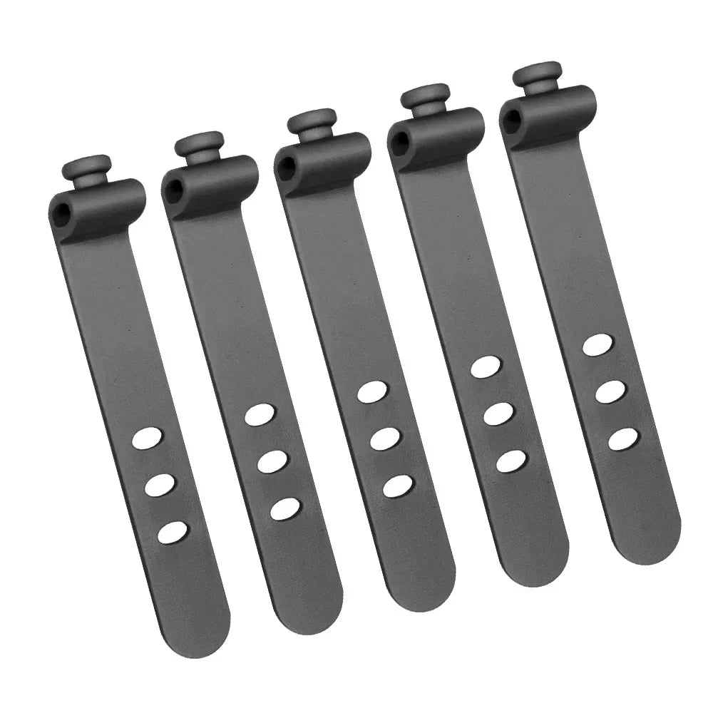 Silicone Cable Organizer Clips (Multi-Pack)