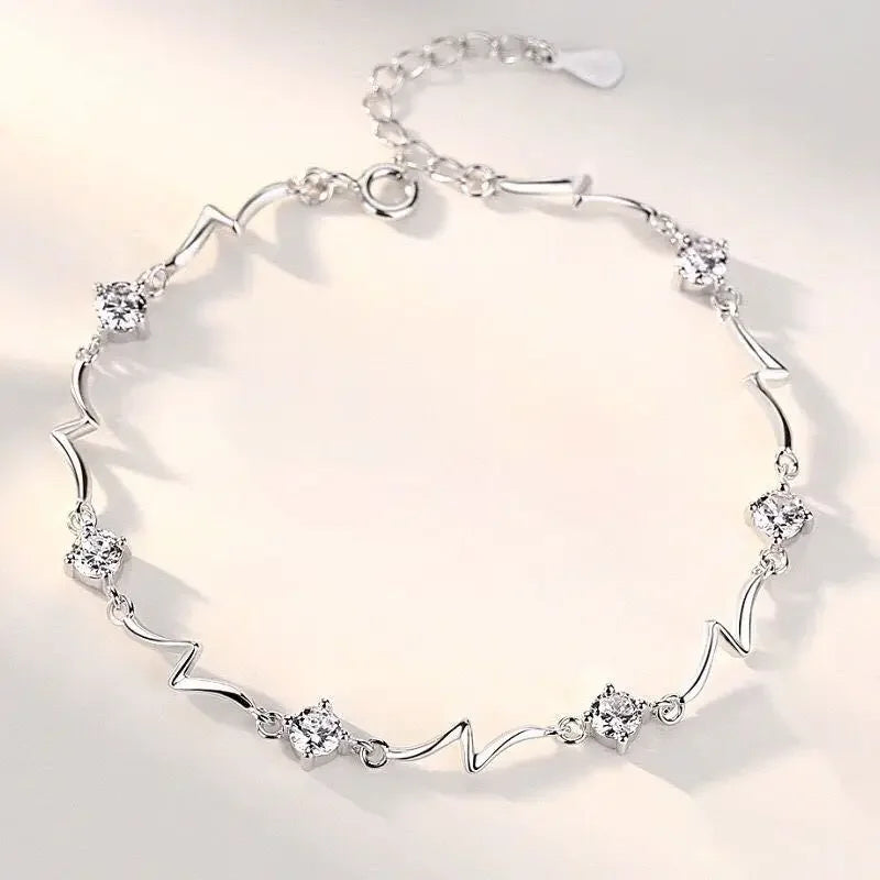 Korean Style Zircon Bracelet