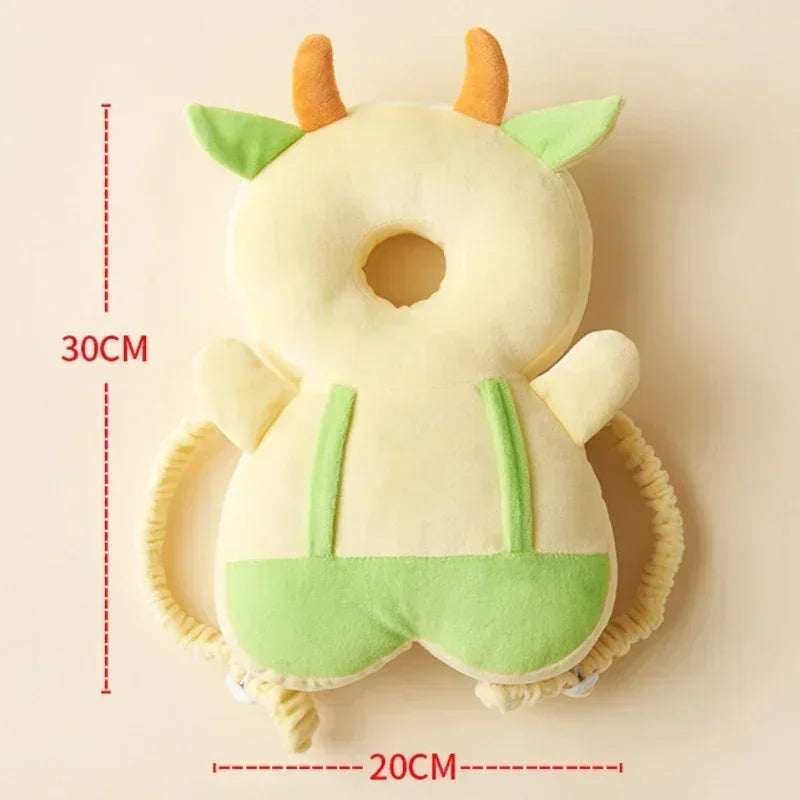 Baby Head Protector Pillow – Cartoon Angel Wings Safety Cushion