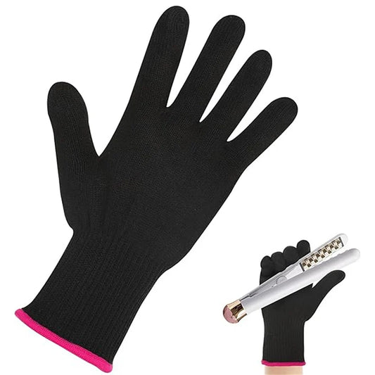 Heat Resistant Gloves for Hair Styling – 2pcs Set