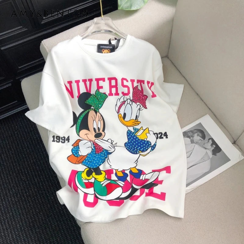 Trendy Cartoon Tee