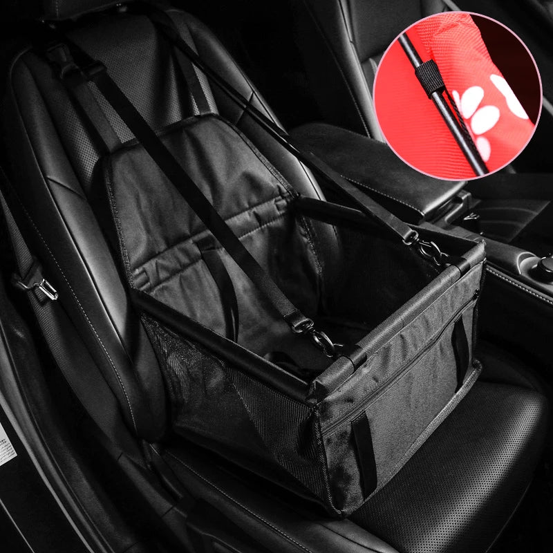 Folding Pet Car Seat – Safe & Comfy Travel for Pets
