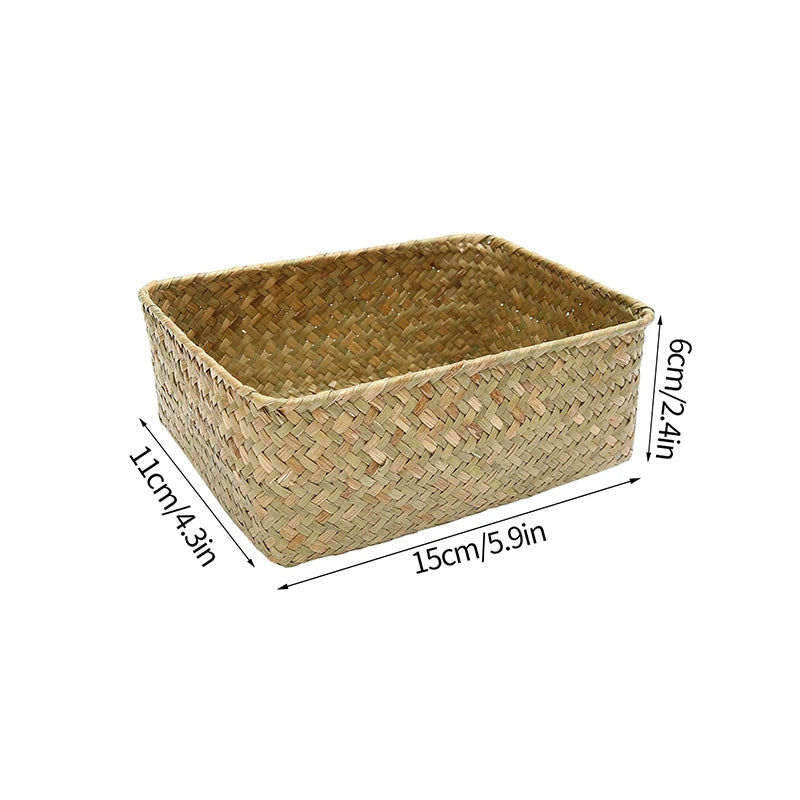 Multi-Purpose Wicker Storage Basket