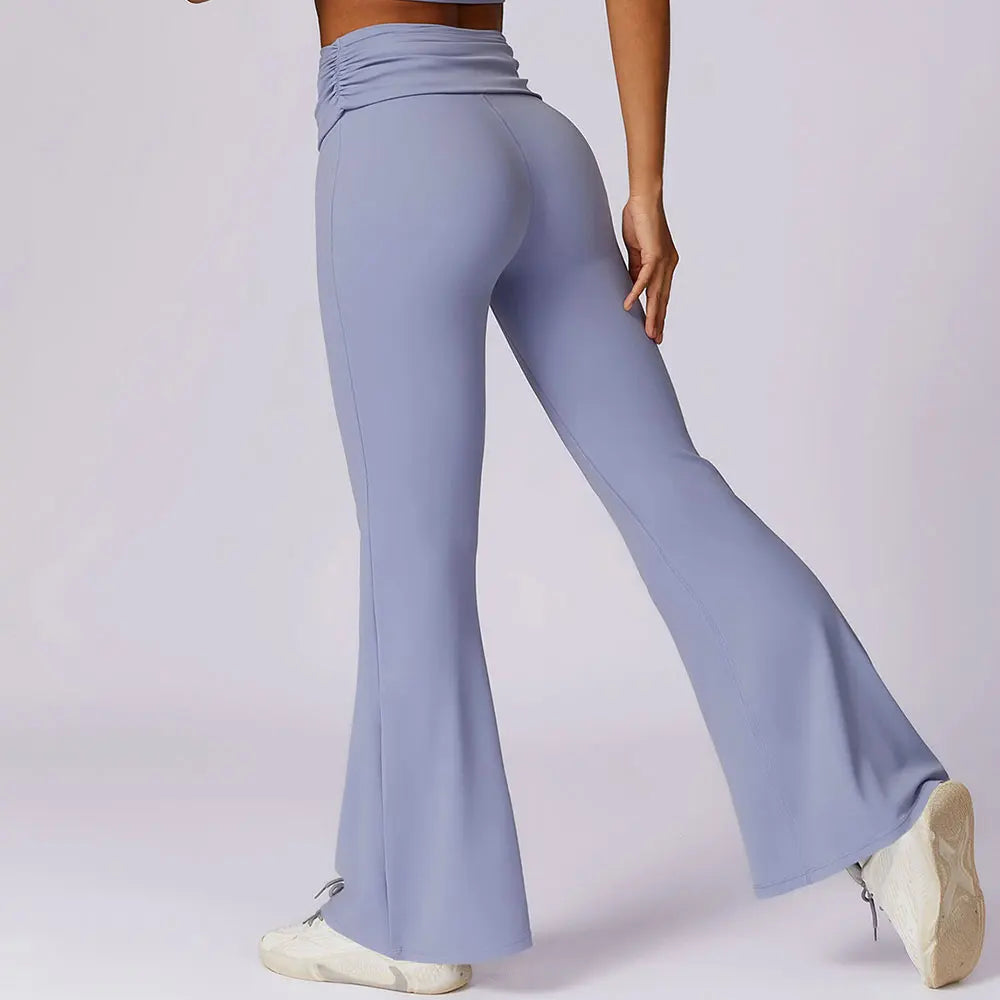 High-Waist Flared Yoga & Dance Pants for Women