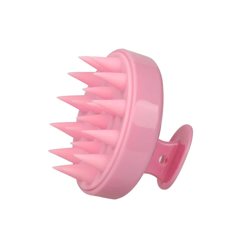 Silicone Scalp Massager Shampoo Brush – Hair Washing & Head Scrubber Tool