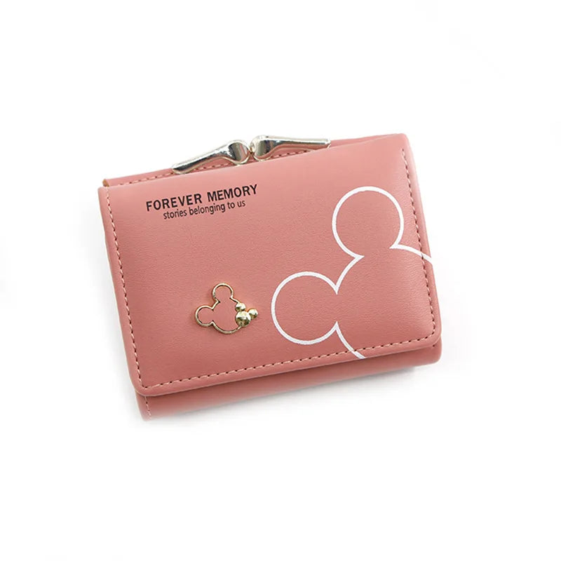 Mickey Mini Wallet – Stylish Women’s PU Leather Coin & Card Purse