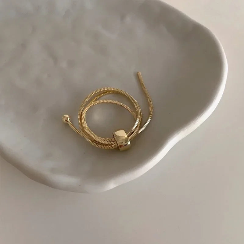 Multi-Layer Wrap Ring – Gold or Silver Finish