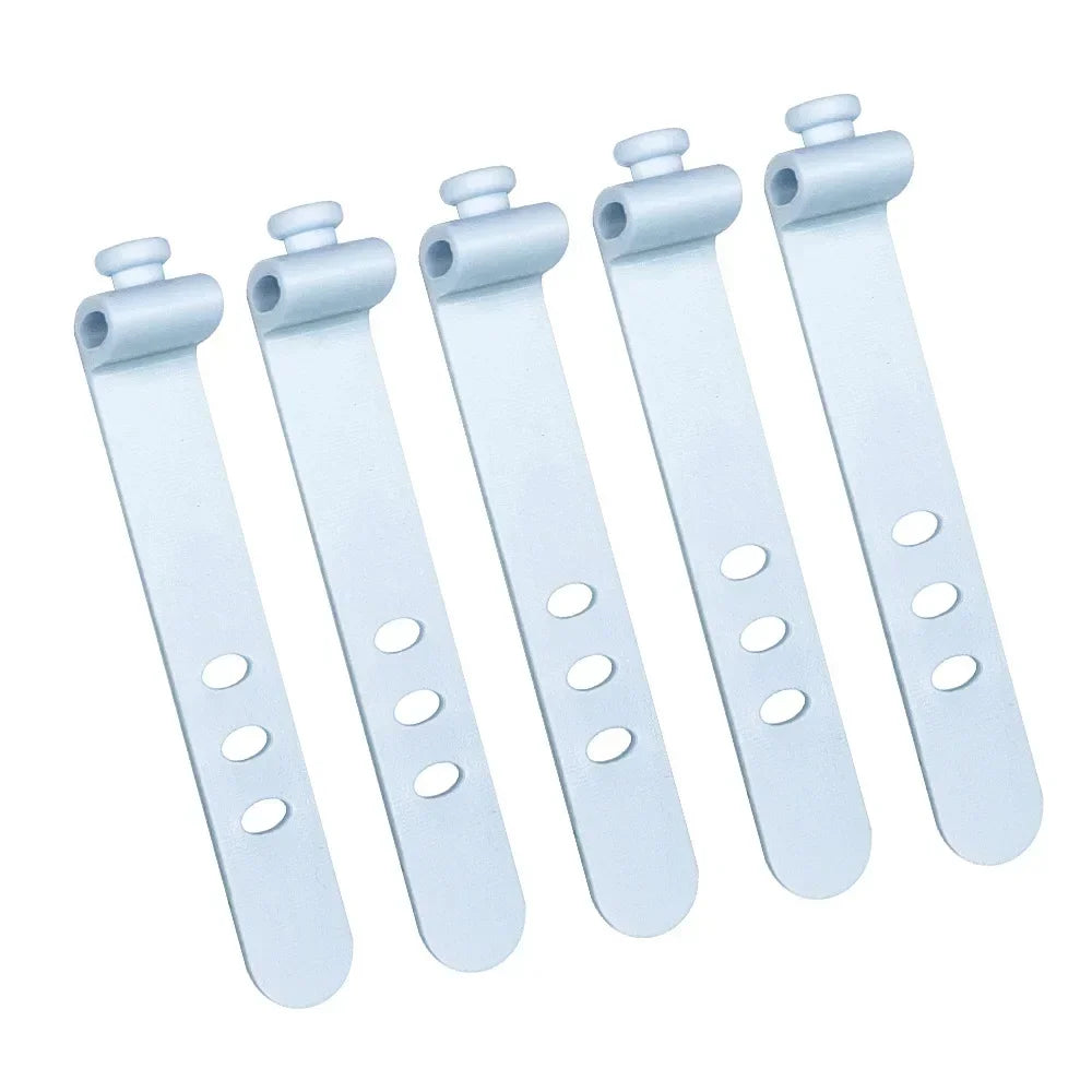 Silicone Cable Organizer Clips (Multi-Pack)
