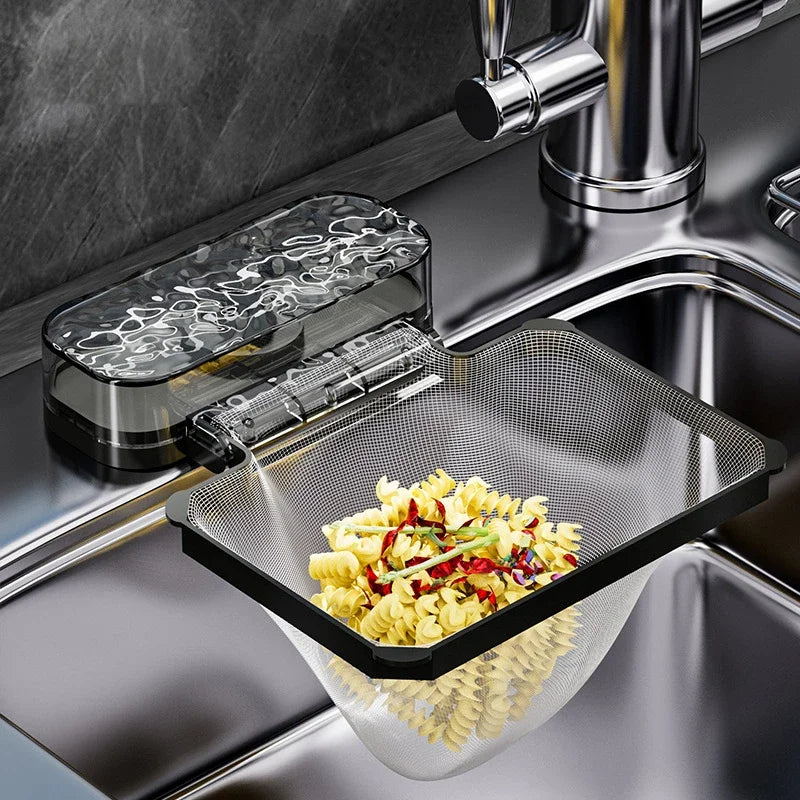 Smart Sink Corner Strainer – Suction Cup Mount